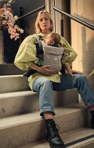 Baby Carrier with Magnetic buckles (Silver Grey)