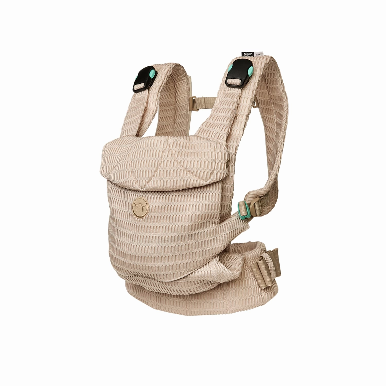Baby Carrier with Magnetic buckles (Almond Beige)