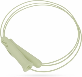 Bala Weighted Jump Rope for Women & Men, Sage - Adjustable & Replaceable Jumping Rope for Adults - Workout Jump Rope Ergonomically Designed for Cardio & HIIT - Skipping Rope with Silicone Handles