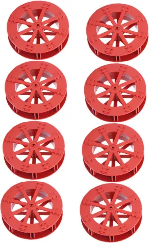 Balacoo Tabletop Fountain Water Wheel 8pcs Micro Landscape Wheel for Fish Tank and Home Decor