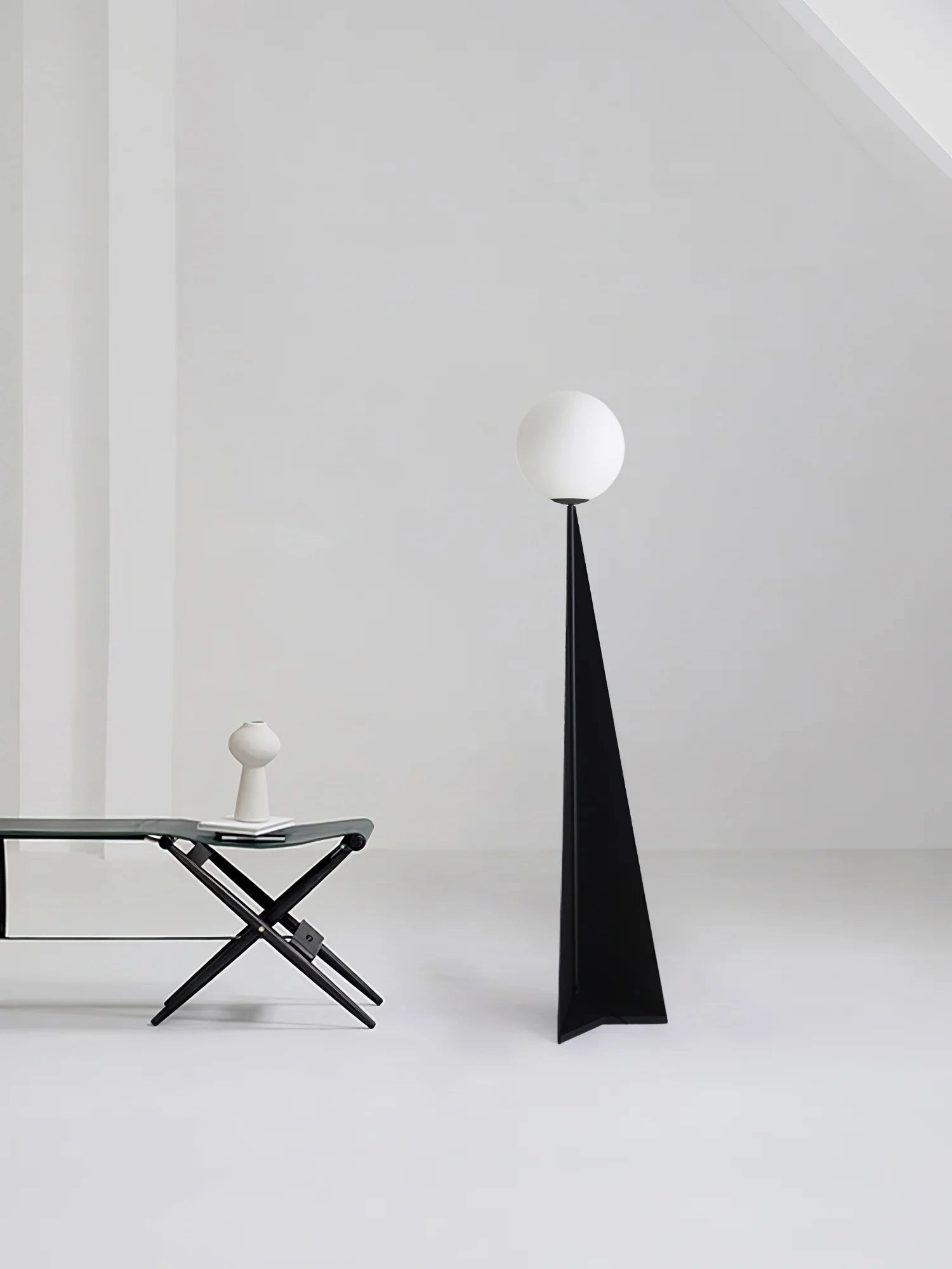 Ball Slash Floor Lamp