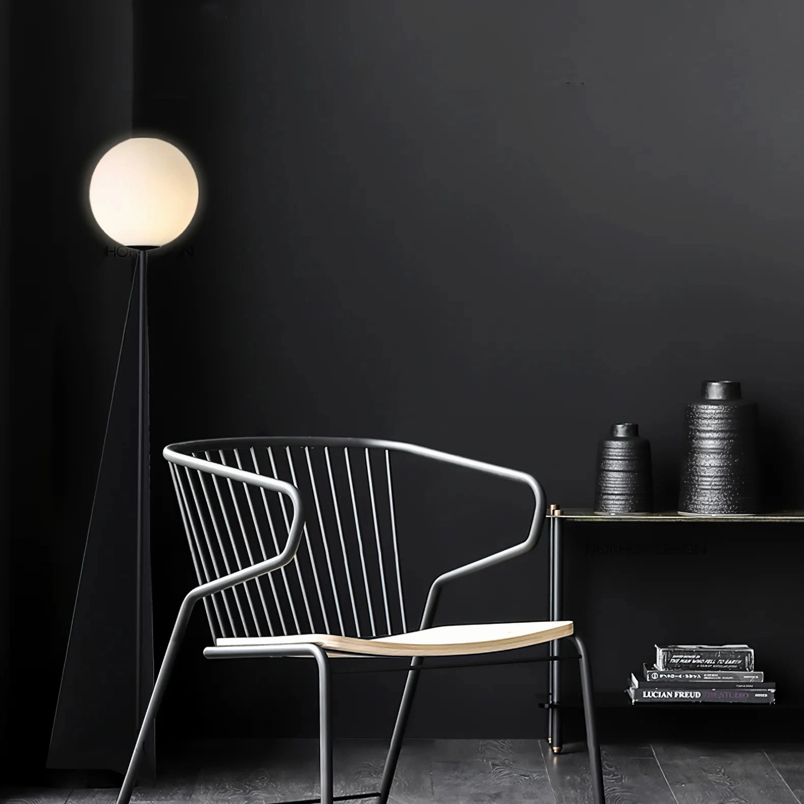 Ball Slash Floor Lamp