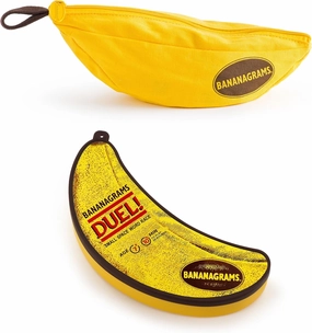 Bananagrams Classic & Duel Bundle.Exciting Word Game Set. Fast-Paced Family Fun & 2-Player Duels. Portable, Educational, and Perfect for Game Nights or Travel