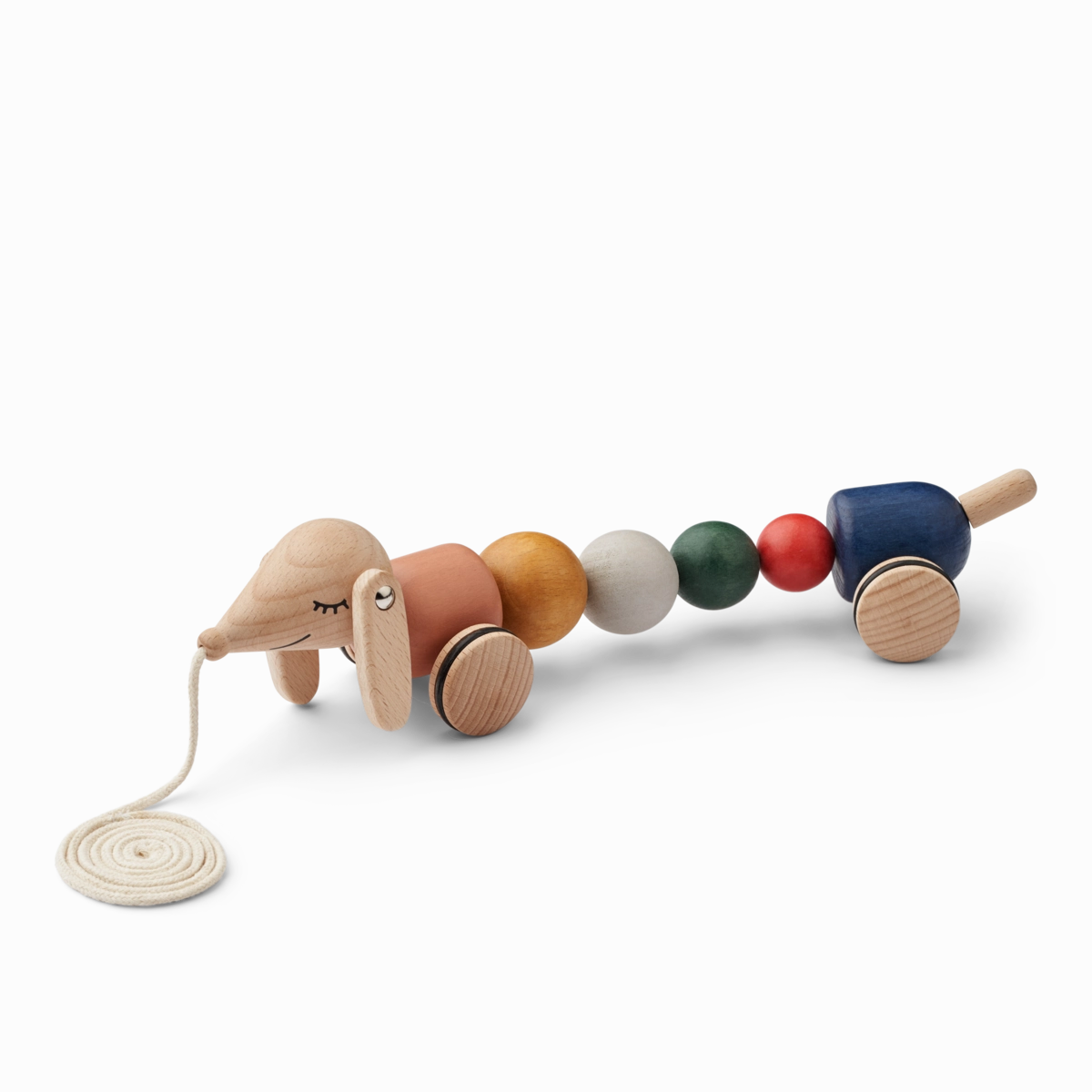 Barthes pull-along toy dog