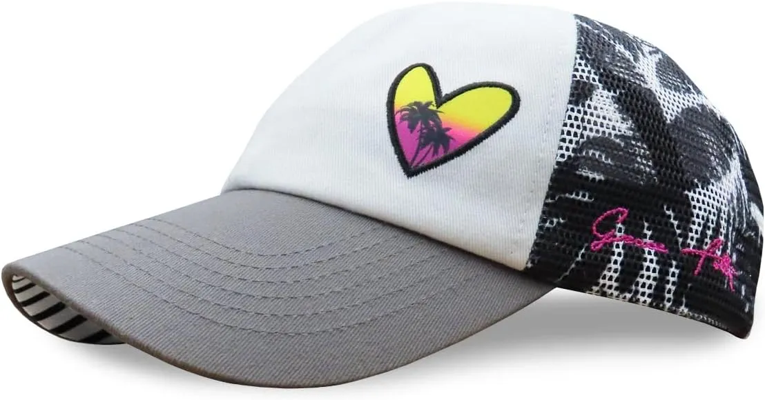 Baseball Cap for Women in Cute Dad Hat Design with Mesh to Stay Cool at The Beach in Summer