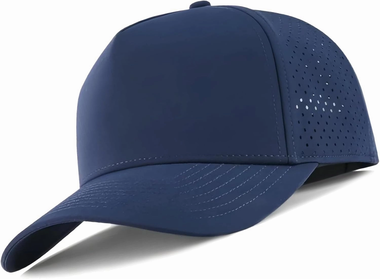 Baseball Cap Men Women Adjustable Quick Dry Laser Cut Mesh Ball Curved Brim Snapback Hat