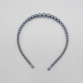 basic pearl beaded headband simple hairband