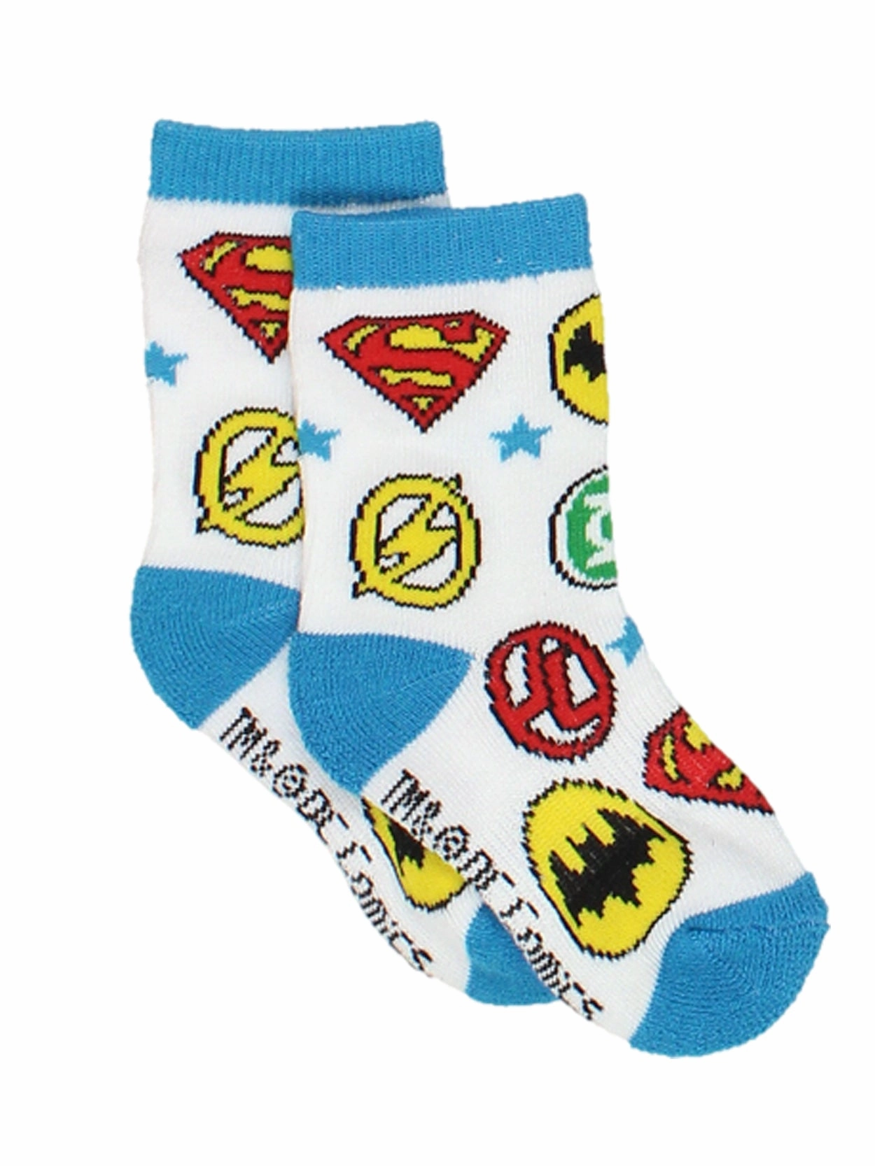 Batman Justice League Crew Socks 6-Pack