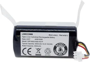 Battery Replacement for iHome AutoVac Eclipse G iHRV2, iHRV2-BLK, Eclipse Classic iHRV1, iHRV4 & Nova S1 iHRVS1-3BLK Robot Vacuum