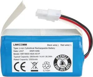 Battery Replacement for ILIFE A4s, A4s pro, A4, A6, A7, A8, A9 Robotic Vacuum Cleaners, Model PX-B020 Battery