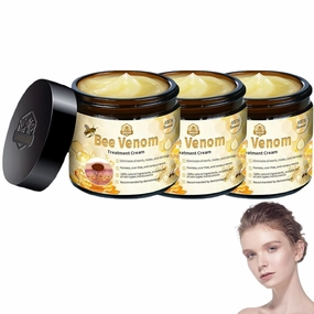 Bee Venom Skin Treatment Cream,LUHAKA Bee Venom Cream, 2024 New Bee Venom Treatment Cream,Bee venom cream for skin repair (3)