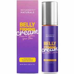 Belly Firming Cream for Skin Tightening: Enaskin Naturals Flat Cellulite Cream for Stomach & Thighs & Butt - Moisturizing Lifting Body Lotion for Women and Men - 120ML