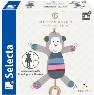 Bellybutton 64027 Jumping Jack Monkey 26 cm Wooden