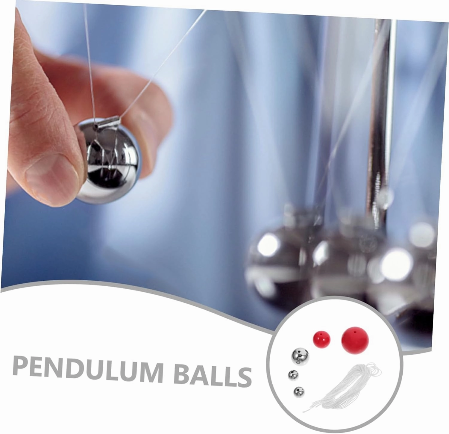 BESTonZON 15pcs Single Pendulum Physics Experiment Equipment for Hands Learning for Teaching Mechanics Principles Interactive Classroom Tools