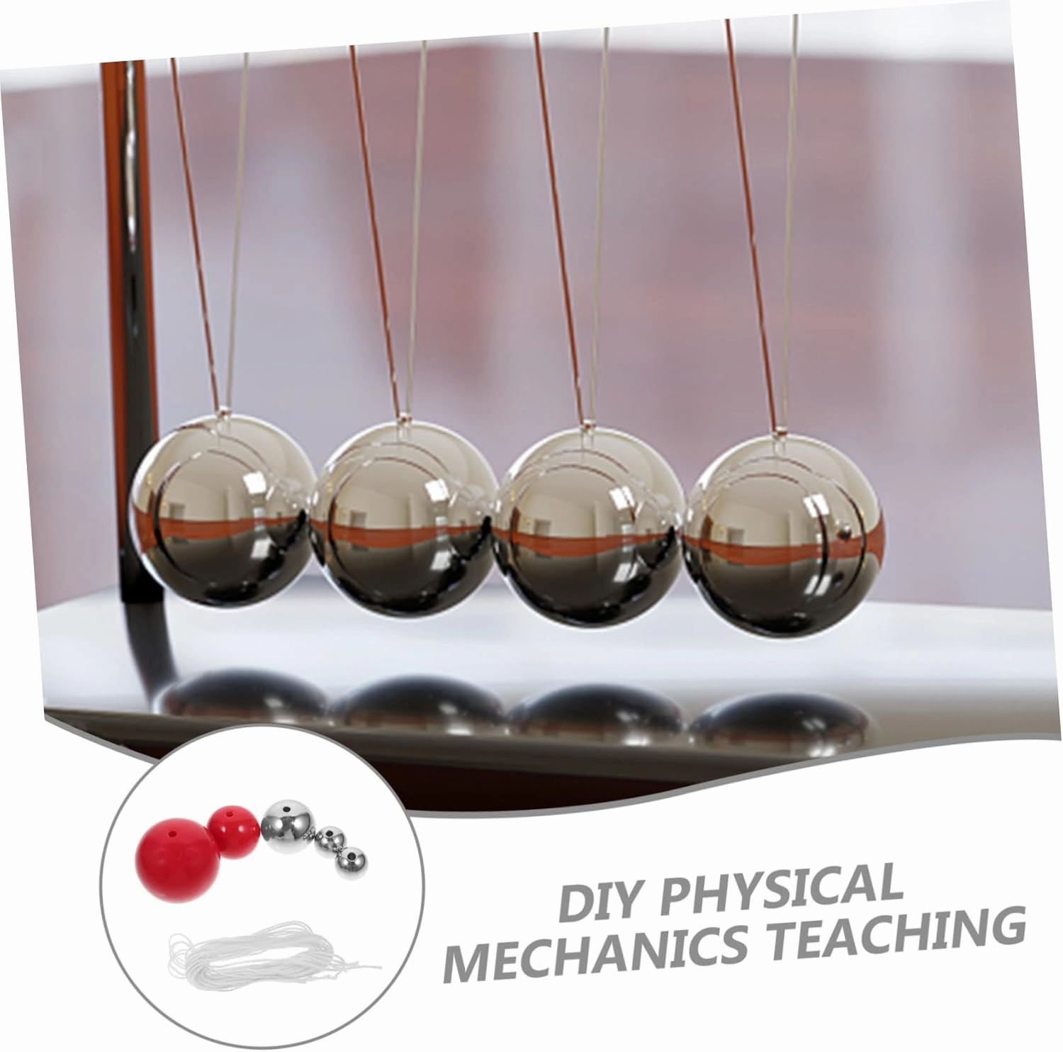 BESTonZON 15pcs Single Pendulum Physics Experiment Equipment for Hands Learning for Teaching Mechanics Principles Interactive Classroom Tools