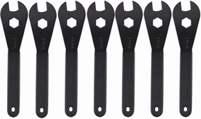 Bicycle Hub Cone Wrench,Portable Durable Multifunction Open Cone Wrench Bicycle Whee Pedal Repair Tool 7 piece set