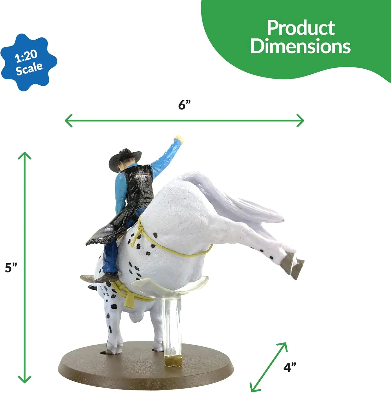 Big Country Toys Bull Riding (Smooth Operator Figurine)