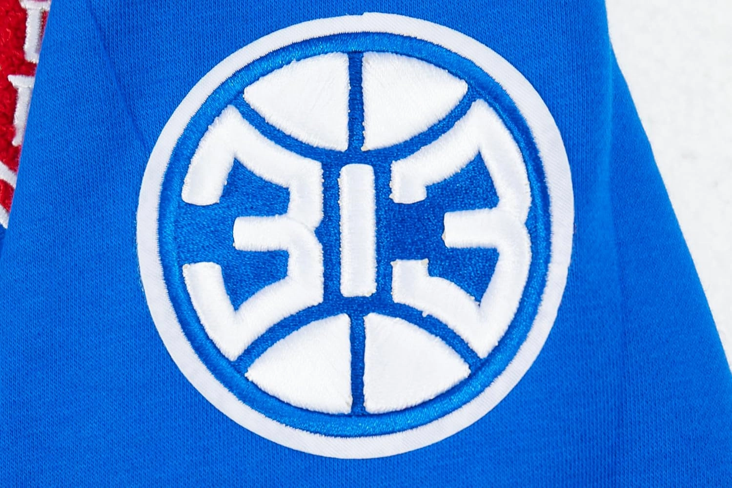 Big Boys NBA Classic Chenille Fleece Full Zip Hoodie