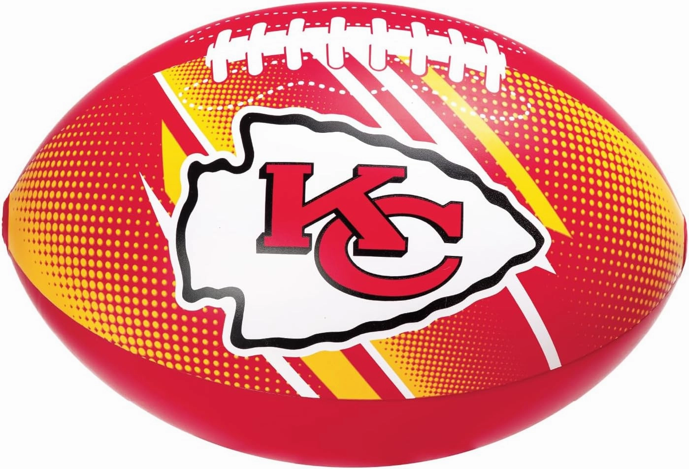 BigMouth 18” Inflatable Pool Football Officially Licensed NFL Fan Gear Merchandise Beach Ball Games for Adults and Teens