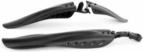 Bike Fender, Portable Bicycle Mudguard,Portable Adjustable Mountain Bike Front and Rear Mud Guard Fenders set, Bike Bicycle Mudguard 24-28 Inch Front Fender Rear Defender Quick Release Riding Accessor