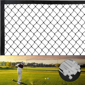 Black Golf Barrier Netting Multifunction Sports Netting High Impact Net