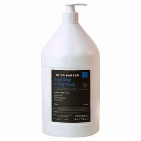 Blind Barber Hand Soap and Body Wash 1 Gallon - Bulk Pack Body Care Liquid Soap