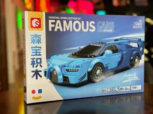 Blue Pullback Supercar