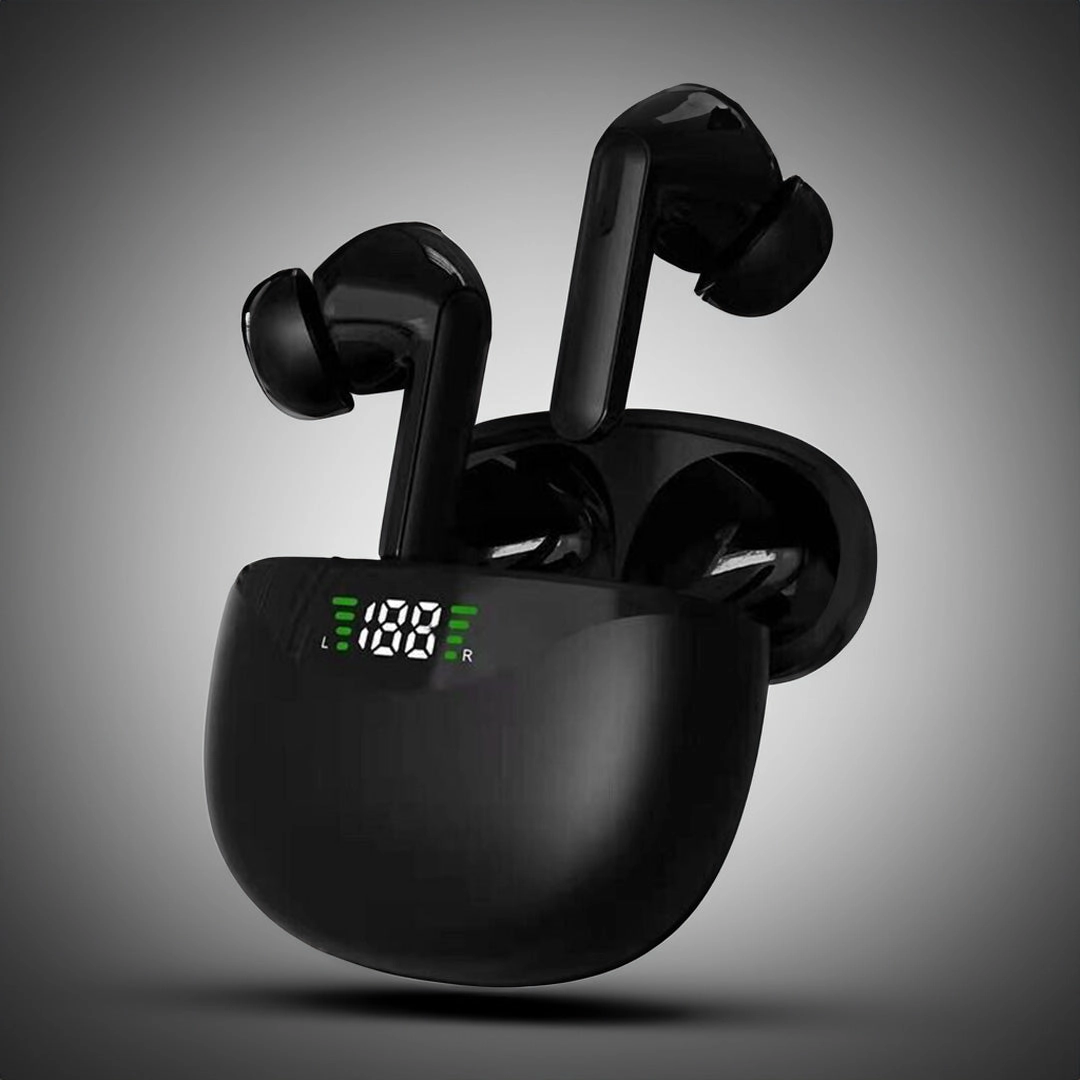 Bluetooth Earbuds 5.3 – Wireless, Noise-Cancelling & Rechargeable