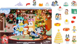 Bluey's Exclusive Advent Calendar Pack. Open the Packaging To Find A Bluey Surprise Each Day For 24 days Including Exclusive Figures! | Amazon Exclusive