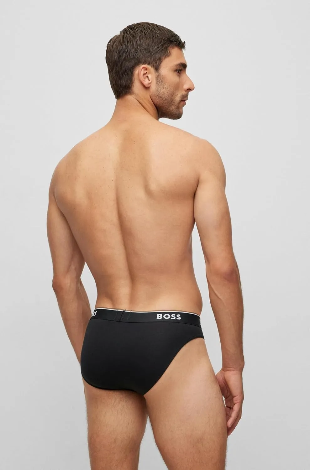 BOSS Men's 3-pack Classic Regular Fit Stretch Briefs
