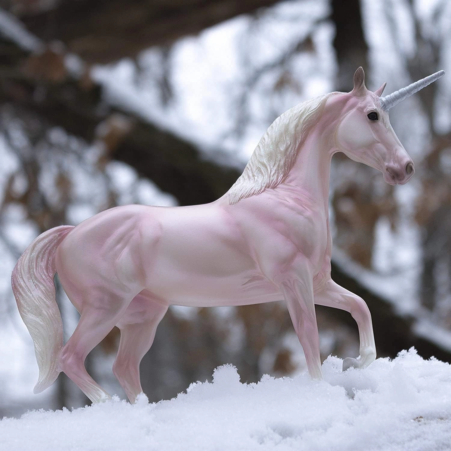 Breyer Freedom Series Aurora: 1:12 Scale Fantasy Unicorn Toy Figure - Model #62059