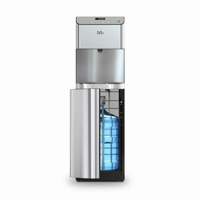Brio Moderna Touchless Bottom Load Water Cooler Dispenser - Self-Cleaning, Motion Sensor, Tri Temp Dispense, Child Safety Lock, Holds 3 or 5 Gallon Bottles, Digital Display and LED Light