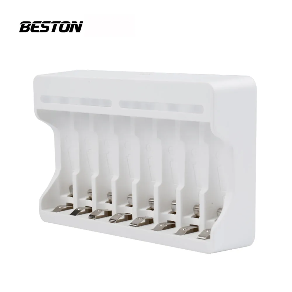 C9010 8 Channel Smart Fast Beston   AA AAA Rechargeable Charger USB Charger