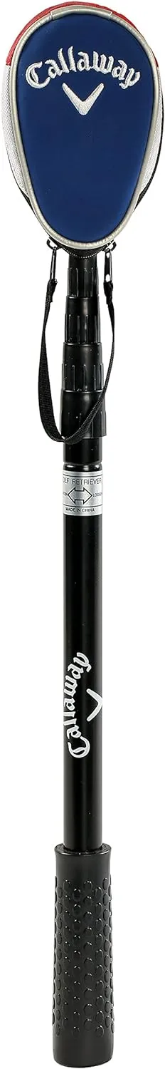 Callaway Golf Ball Retriever for Water, Telescopic with Dual-Zip Headcover