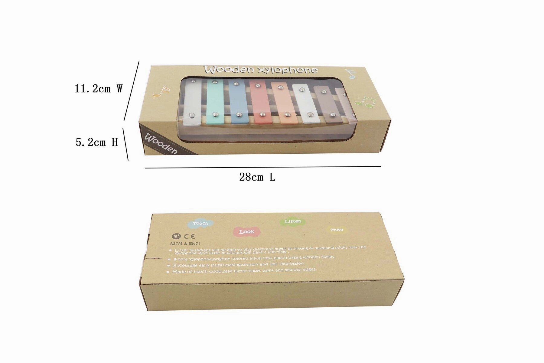 Calm & Breezy Wooden Xylophone