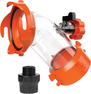 Camco Rhino Blaster RV Tank Rinser with Backflow Preventer RV Accessories for Toilet and Waste Tank Cleaning - Essential Camper Supplies for Odor Control and Sensor Maintenance - (39080)