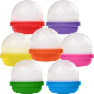 Capsule Vending Machine Translucent Acorn Capsules Empty 60 pcs 2 inch - Gumball Machine Capsules Bulk Party Favors Containers - Easter Basket Stuffers Gifts Pinata Stuffers DIY Craft Supplies