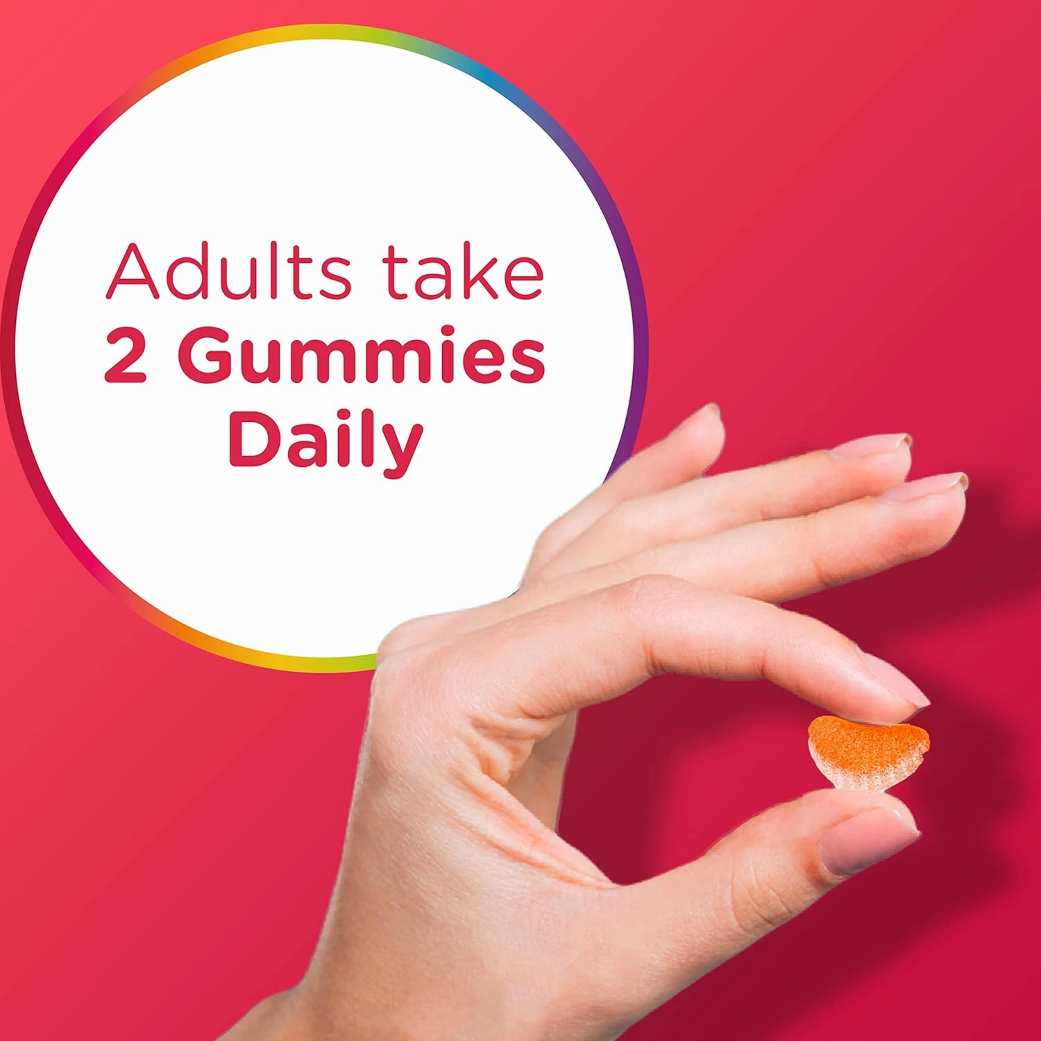 Centrum MultiGummies Multi  Omega 3 Dual Action, Adult Multivitamin, Multivitamin/Multimineral/Omega 3 Supplement, Strawberry/Lemon/Orange Flavors - 110 Count