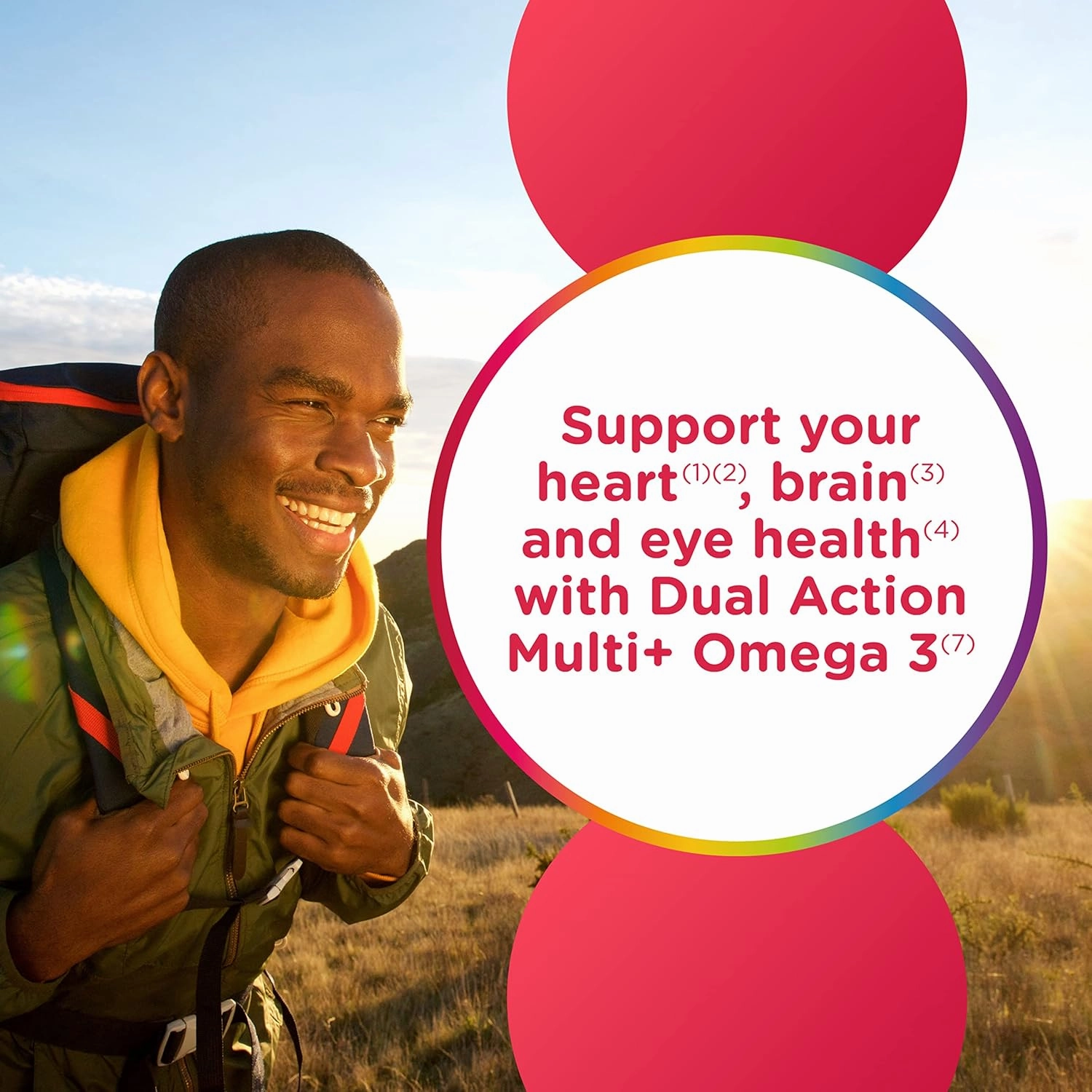 Centrum MultiGummies Multi  Omega 3 Dual Action, Adult Multivitamin, Multivitamin/Multimineral/Omega 3 Supplement, Strawberry/Lemon/Orange Flavors - 110 Count