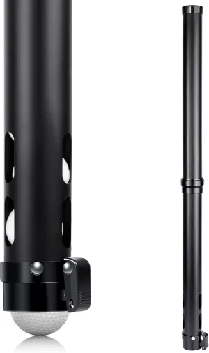 CHAMPKEY Premium Golf Ball Retriever - Professional Golf Ball Picker - Sturdy Aluminum Alloy Tube Collector (Detachable Tube)