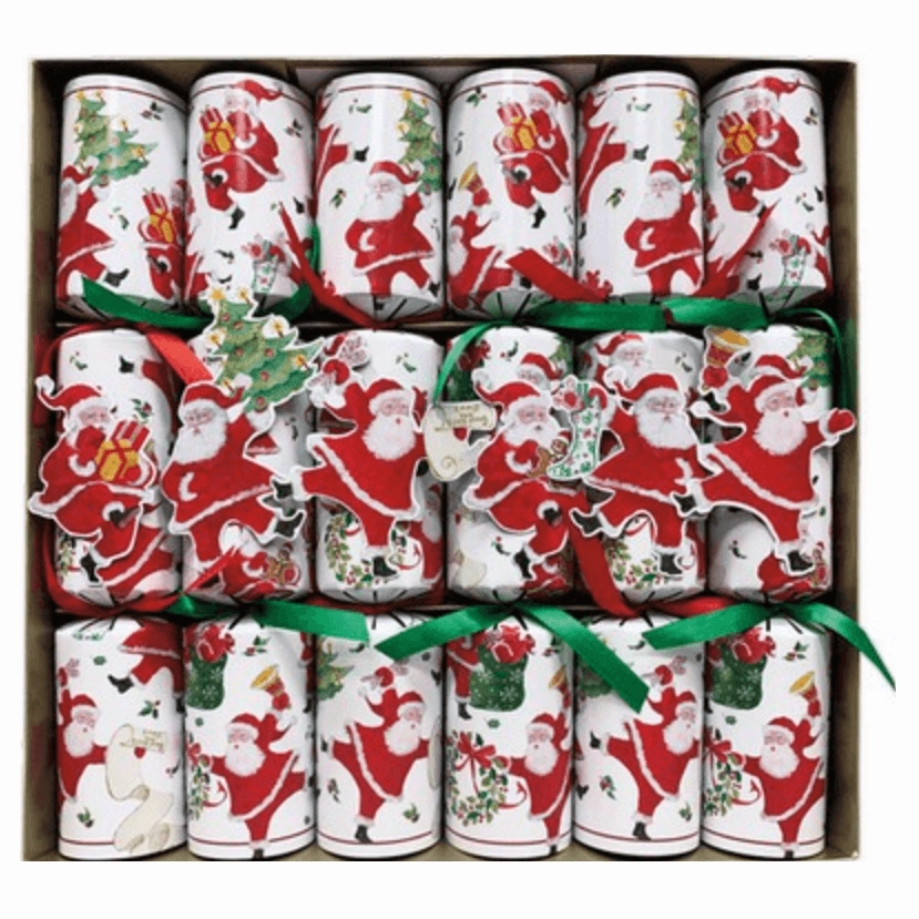 Christmas Crackers 30.5cm | Dancing Santas