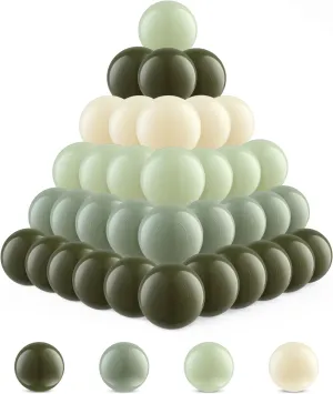 Clear Ball Pit Balls - Crush Proof Plastic Toy Balls for Boys and Girls