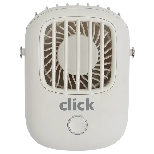 Click Rechargeable Neck Fan - RNF-3/ Three Speed Settings
