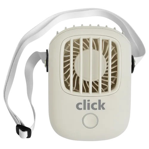 Click Rechargeable Neck Fan - RNF-3/ Three Speed Settings