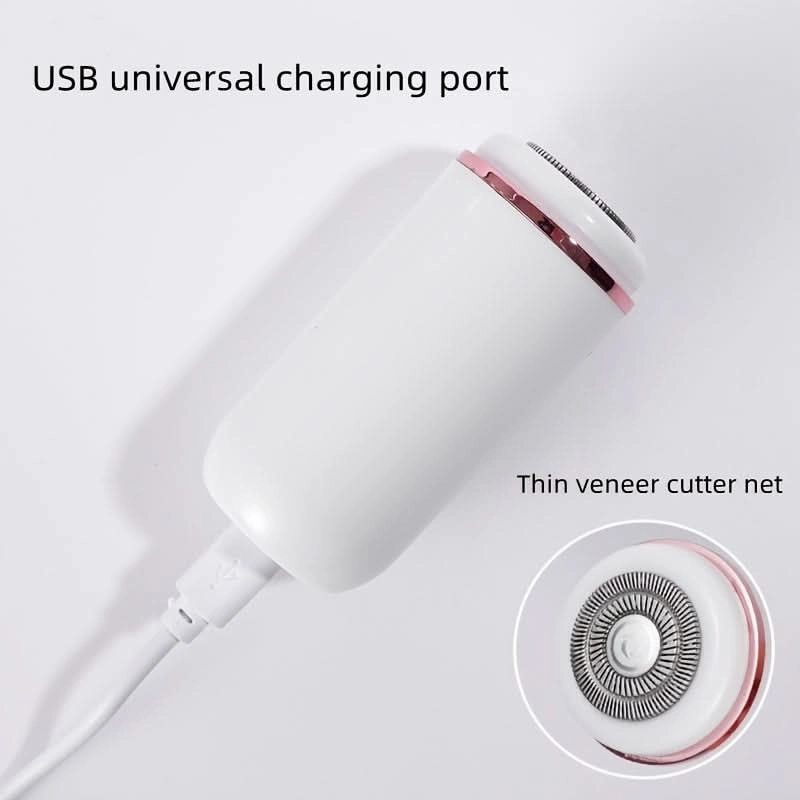 Compact USB Rechargeable Mini Electric Shaver – Washable