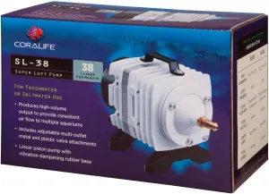 Coralife Energy Savers ACL01656 Hp Super Luft Pump Sl-38