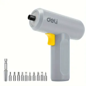 Cordless Electric Screwdriver Kit with 11 Bits