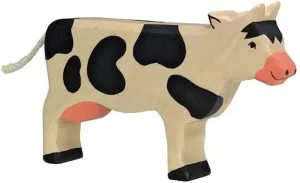 Cow Standing Toy Figure, Black