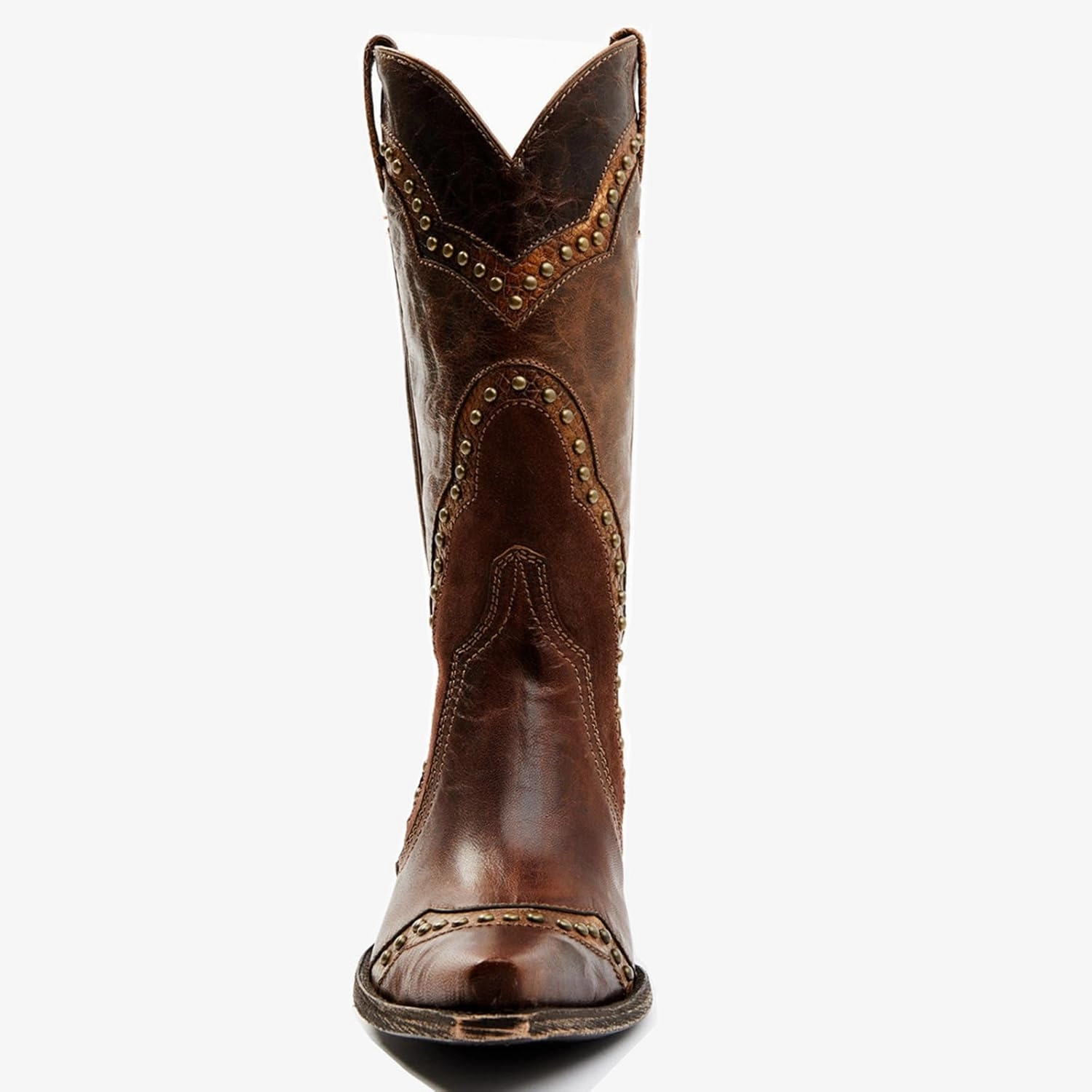 Cowboy Boots for Women Western Boots Cowgirl Ladies Pointed Toe Pull On Mid Calf Classic Fashion Dress Retro Boots