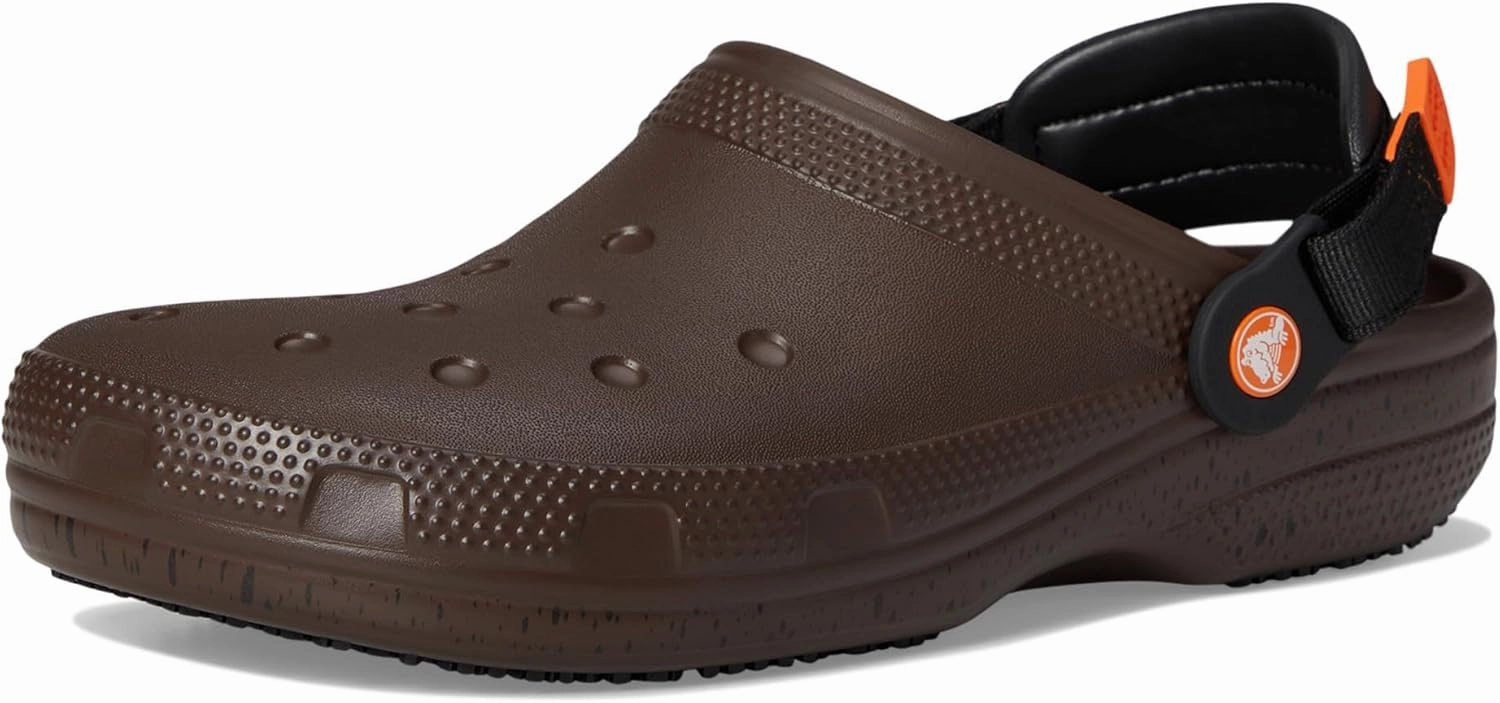 Crocs Unisex-Adult Classic Work Clogs, Slip Resistant Shoes